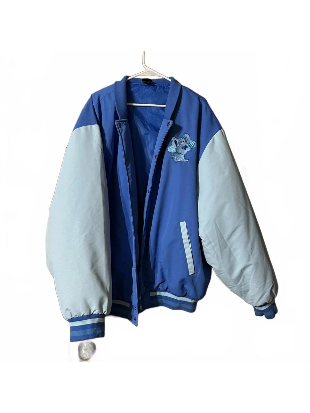 Blue’s Clues Varsity Jacket W/Embroidered Patch - Size XXL